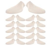 COLLBATH 20 paia di tenditori per scarpe da ginnastica, proteggi pieghe, supporti per stivali in plastica, fermaforma per uomo e donna, accessori per l'asciugatura delle scarpe