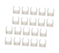 COLLBATH 20 pezzi Supporti Motore Elettrico per Motori Staffe Fisse Resistenti e Antiruggine Supporto U per Montaggio Sicuro di Motorini Elettrici Accessori per Progetti DIY e Modellismo