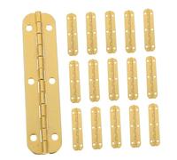 COLLBATH 24 Pezzi Cerniere Metallo Piccole per Scatole Gioielli Mini Cerniere Piano in Resistenti e Silenziose per Scatole Legno e