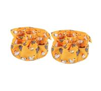 COLLBATH 2pezzi Borsa Per Uova Sacchetto Raccolta Uova Tela Di Gallina e Quaglia Per Giardino e Fattoria Facile Da Pulire e Riutilizzabile