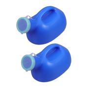 COLLBATH 2pezzi Bottiglia per Urinare Orinatoio Portatile di Emergenza per Uomini Bottiglia Portatile per Urina Raccoglitore per Urina da Viaggio Riutilizzabile Perdite
