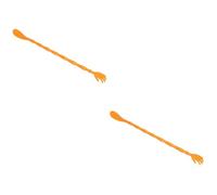 COLLBATH 2pezzi Grattaschiena Con Calzascarpe Strumento Portatile Per Grattare e Indossare Scarpe Massaggiatore Per Alleviare Prurito e Facile Trasportare Per Età