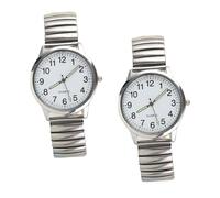 COLLBATH 2pezzi Orologi Da Polso Luminosi Design Classico Numeri Grandi Per Uomo Donna Regalo Padre