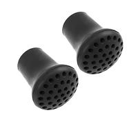 COLLBATH 2pezzi Punta in Gomma per Stampelle Antiscivolo Protezione Versatile per Bastoni da Montagna Cuscinetto Professionale per Stampelle Accessorio
