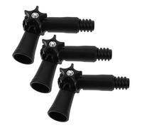 COLLBATH 3 Pezzi Giunto Girevole per Asta Telescopica Adattatore con Snodo per Manici Scope e Rulli Vernice con Attacco Filettato Resistente per Pulizie e Pittura