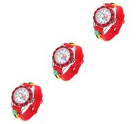 COLLBATH 3 Pz orologio in silicone per bambini i figli kid i ragazzi guardano giocattolo per bambini orologio per dei cartoni animati adorabile per Gel di silice