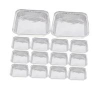COLLBATH 30 pezzi Teglie in Alluminio per Dolci e Pane Distribuzione Calore Uniforme per Torte Crostate e Quiche Confezione Bulk per Uso e Professionale
