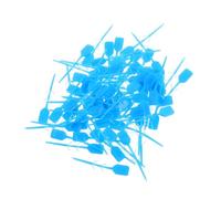 COLLBATH 300 Pezzi Perni di Bloccaggio Estintore Colore Blu Sigilli di Sicurezza Plastici per Attrezzature Antincendio Perni di Estrazione Sostitutivi per Gestione e Identificazione