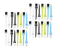 COLLBATH 36pezzi Spazzola per Pulizia del Rasoio Spazzola per Rasoio Elettrico Spolverino per Pulizia Piccola in Materiale Robusta e Durevole Setole di Qualità e Manico Antiscivolo