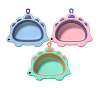 COLLBATH 3pezzi Lavandino Per Ragazzo Ragazza Ragazza Spesso Lavandino Per Piatti Per Ragazzo Pieghevole Per Pulizia Della Cucina Per Casa Sospeso Per Bagno