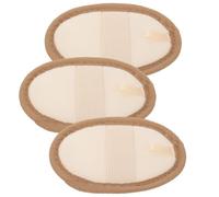 COLLBATH 3pezzi Spugna Di Luffa Per Doccia Dischetti Di Spugna Di Luffa Scrubber Esfoliante Per Corpo Dischetti Di Cordino Per Bagno e Pulizia Del Corpo Stili multipli