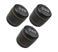 COLLBATH 3pezzi Tappo per Bottiglia di Vino Lucchetto Combinazione Cifre Bloccabile Riutilizzabile per Bevande e Liquori Adatto Vari Colli di Bottiglia