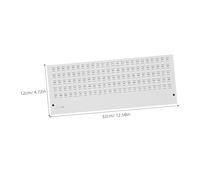 COLLBATH 4 Fogli Etichette Numerate Autoadesive per Smalti Adesivi Resistenti all Usura per Organizzazione Colori e Inventario Nail Art Etichette Compatte Antisbiadimento per Bottiglie e