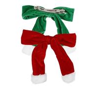 COLLBATH 4 Pezzi Accessori per capelli festivi Fermaglio per capelli da donna per le vacanze per clip per natalizio prigioniera