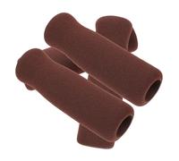 COLLBATH 4 Pezzi Manicotti Antiscivolo per Bastone Anziani Impugnature Imbottite Spesse Ergonomiche in Schiuma Sostituzione e Protettiva per Stampelle e Bastoni