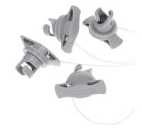 COLLBATH 4 Pezzi Tappo Valvola per Imbarcazione Gonfiabile Cordino | Sostituibile e Portatile, per Surfboard Gonfiabile, Misura 2x1.4 Pollici