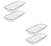 COLLBATH 4 Pz Per Lavastoviglie Stendino Micro Cestino Per Bambini Secchi Parti Della Lavastoviglie Per Posate Per Lavastoviglie Silver Acciaio Inossidabile