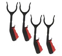 COLLBATH 4pezzi Pinze Per Raccolta Dei Rifiuti Attrezzatura Leggera e Resistente Alle Intemperie Design Con Manico Lungo Per Pulizia Esterna Strumento Ergonomico Per Comunità