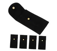 COLLBATH 5 Pezzi Custodia da Viaggio per Orologio Singolo con Bottone Scatto Astuccio Protettivo Antishock e Organizer Portatile per Uomo e Donna Borsa da Polso per Viaggi e Uso Quotidiano