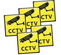 COLLBATH 5 Pezzi Sicurezza per Privata per Videosorveglianza Esterni Facile Applicazione e Alta Visibilità per Uffici Parcheggi e Pubbliche