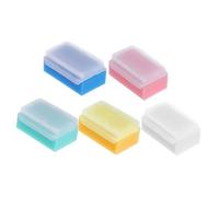 COLLBATH 5 pezzi Spugne Bagno per Ragazzo Ragazza e Spugna Doccia Massaggiante Multi-colore Delicata sulla Stimola Sviluppo Sensoriale e Circolazione Adatta per Uso Familiare e Piscina