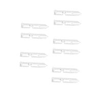 COLLBATH 5 set Righello Per La Distanza Della Pupilla Righello Morbido Righello Per Misurazioni Righello Pd Per Occhiali Righello Per Occhiali Pd Righello Per Erogazione 2 pezzi * 5