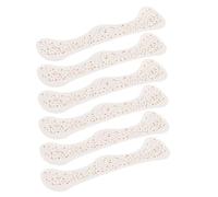 COLLBATH 6 Fogli Temporanei Glitter Oro Rosa Resistente Adesivi Stelle Scintillanti per Festival Party Natale Capodanno