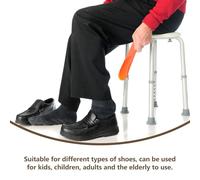 COLLBATH 6 pezzi di calzascarpe in plastica: piccolo cucchiaio per scarpe, calzascarpe portatile da viaggio, per scarpe da uomo, donna, bambino, anziano, stivali, scarpe da ginnastica
