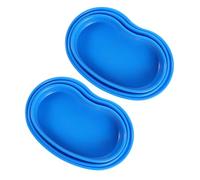 COLLBATH 6 Pezzi Vassoi Medici Abs Resistenti per Smistamento Pillole Contenitore Farmaci Piccolo e Durevole Vassoio Organizzatore per Carrelli Ospedalieri e Uso Domestico Facile da Pulire