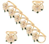 COLLBATH 8 Pezzi Fermasciarpa con Clip Decorativa per Sciarpe Stole e Cinture Accessorio Femminile Versatile e Resistente
