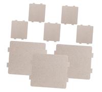 COLLBATH 8 pezzi Piastra Mica per Forno Copertura Sostitutiva per Guida Onda e Accessorio per Riparazioni e Insulazione Facile da per Adattarsi Qualsiasi