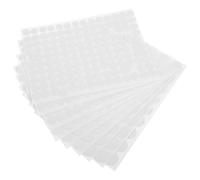 COLLBATH 9 Fogli Adesivi Coprivite Autoadesivi in PVC per Mobili e Armadietti Copertura per Viti Riparazione e Decorazione Elegante di Superfici in Legno e Metallo