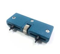 COLLBATH Apricassa Per Orologio Regolabile in Metallo Blu, Strumento Professionale Per Rimozione Cassa Posteriore e Riparazione Orologi, Supporto Antiscivolo, Per Fai-da-te e Uso Orologiaio