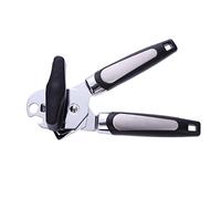 COLLBATH Apriscatole Multifunzionale in Acciaio con Manopola Facile da Ruotare e Impugnature Ergonomiche Apribottiglie e Apribarattoli per Mani Deboli e Anziani Utile per Cucina e Picnic