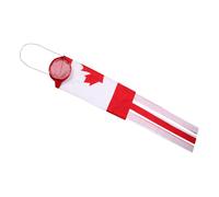 COLLBATH Bandiera da Giardino con Motivo Foglia d'Autunno Canadese in Raso Resistente Vento Leggera per Cortile e Prato Decorazione Esterni