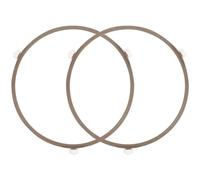 COLLBATH Base Per Microonde 2 Pezzi 17,8 Cm Ricambio Per Vassoio Girevole Del Forno A Microonde Di Sostegno Per Piatto Rotante