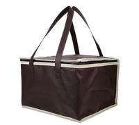 COLLBATH Borsa Termica Isolante Non Tessuto Manico Borsa Portatile per Alimenti da Esterno 32x32x22 Cm per Torte e Consegne Alimentari