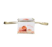 COLLBATH Borsa Termica per Imballaggio Alimentare Zip e Manici Borsa Isolante Leggera e Capiente per Cibo da Asporto Picnic e Viaggio Sacchetto Usa e Getta in Alluminio 1 Pezzo