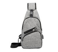 COLLBATH borse da uomo borse a tracolla da viaggio per gli uomini sacchetto del telefono portatile per il telefono portatile del messaggero per gli uomini, grigio, 33.00X17.00X7.00CM