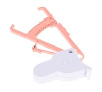 COLLBATH Calibro per Grasso Corporeo Leggero e Nastro Misuratore Abs per Misure Corporee Precise Istruzioni, Strumento per Valutare Grasso Corporeo la Circonferenza