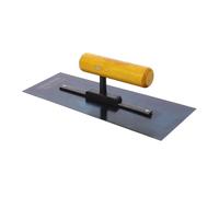 COLLBATH Cazzuola per Rasatura in al Carbonio con Manico in Legno Rinforzato Strumento Versatile per Cartongesso Stucco e Intonaco Utensile Resistente per Finitura e Rasatura Pareti per