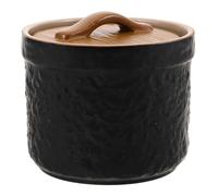 COLLBATH Ceramic Stew Pot With Lid For Traditional Chinese Bird's Nest And Herbal Soups Space Saving Porcelain Cooking Pot For Home Kitchen Spill Resistant Design