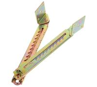 COLLBATH Cerniera per Sollevamento Letto e Divano in Acciaio Zincato Colorato Asta Regolabile a 10 Livelli Kit 2 Pezzi per Mobili da Massaggio e Poggiatesta Supporto per Alzata e