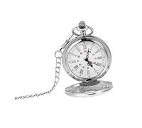 COLLBATH Collana Numeri Romani Orologio Da Tasca Regali Di Natale Compleanno E Festa Del Papà Design A Sospensione Unico Decorativo Comodo Trasportare