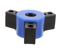 COLLBATH Connettore Inferiore Per Accessori Per Palo Per Gambe Da 25 Mm Robusta Struttura in Metallo Rivestimento in Abs Per Palo