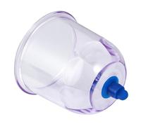 COLLBATH Coppetta per Moxibustione a Vuoto, Plastica Rigida, Uso Domestico, Aiuta la Circolazione e Libera i Meridiani, per Trattamento