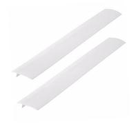 COLLBATH Copri Fessure per Cucina in Silicone Bianco 2 Pezzi, Resistente alle Impronte, Riempitivo per Spazi tra Piano Cottura e Banco, Stile Moderno