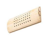 COLLBATH Cuscino Cervicale Legno Per Moxibustione Cuscino Lumbar Shaped Massaggiante Per Supporto Lombare Accessorio Casa Pratico e Leggero