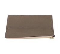 COLLBATH Custodia per Quaderno Tascabile in Tela Cerniera Sicura, Leggera e Scomparti Multipli, per Ufficio e Journaling Moderno