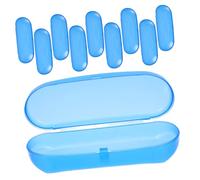 COLLBATH Custodia Rigida Sole Organizer Viaggio Contenitore Per Flip-top Design Accesso Facile Protezione Lenti Per Viaggi E Uso Quotidiano